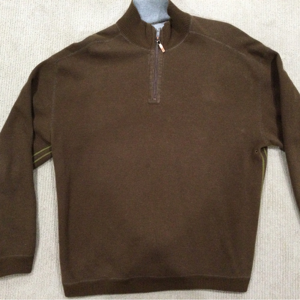 Tommy Bahama Reversible 3/4 zip